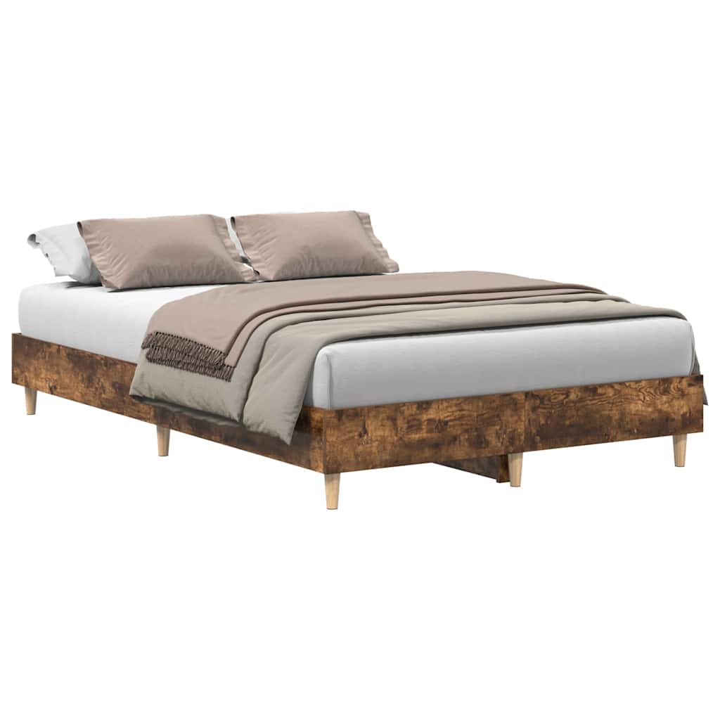 Giroletto senza Materasso Rovere Fumo 120x190 cm in Truciolato | homemem39