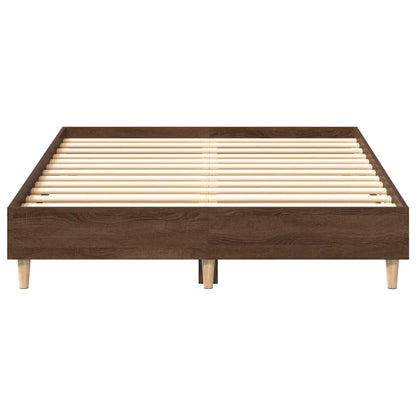 Giroletto senza Materasso Rovere Marrone 120x190 cm Truciolato | homemem39