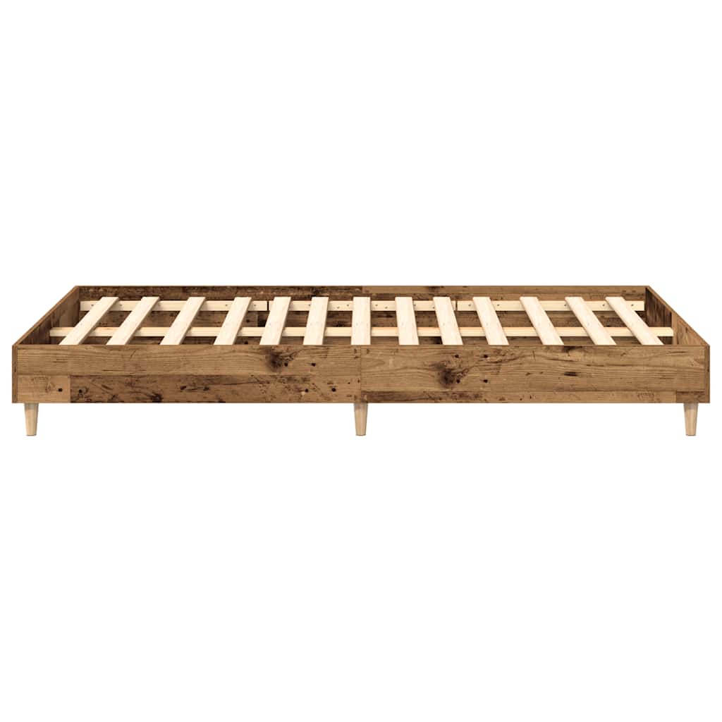 Giroletto senza Materasso Legno Antico 120x190 cm in Truciolato | homemem39
