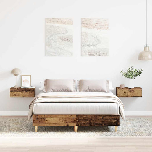 Giroletto senza Materasso Legno Antico 120x190 cm in Truciolato | homemem39