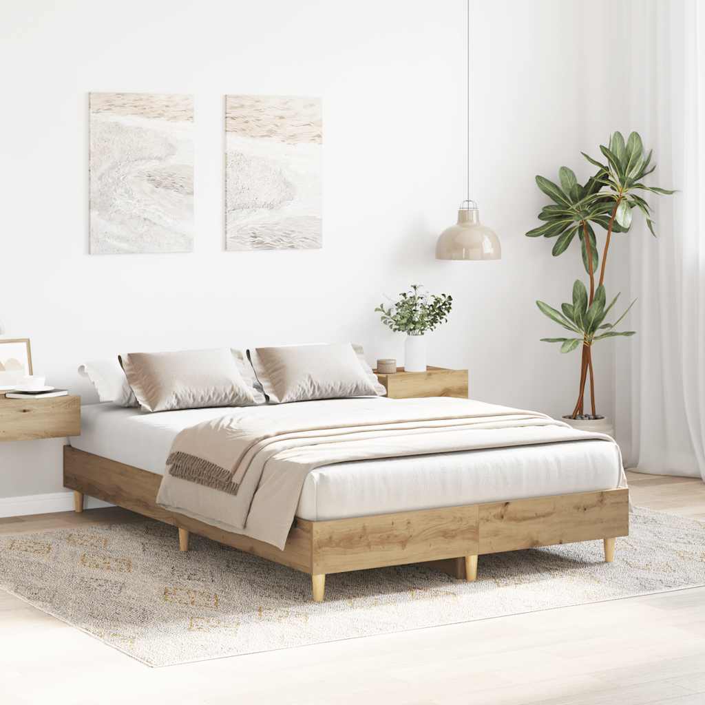 Giroletto senza Materasso Rovere Artigianale 120x190 cm | homemem39
