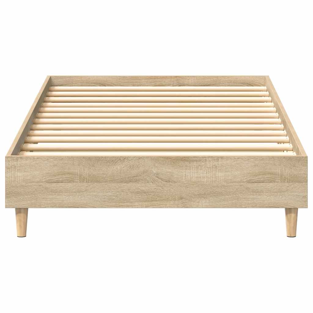 Giroletto senza Materasso Rovere Sonoma 90x190 cm in Truciolato