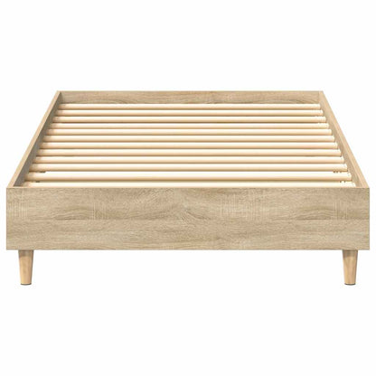 Giroletto senza Materasso Rovere Sonoma 90x190 cm in Truciolato