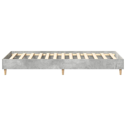 Giroletto senza Materasso Grigio Cemento 90x190 cm Truciolato | homemem39