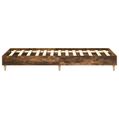 Giroletto senza Materasso Rovere Fumo 90x190 cm in Truciolato | homemem39