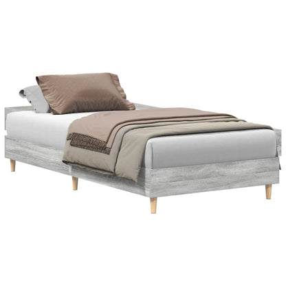 Giroletto senza Materasso Grigio Sonoma 90x190 cm in Truciolato | homemem39