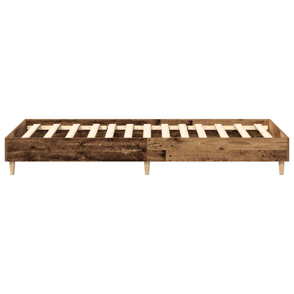 Giroletto senza Materasso Legno Antico 90x190 cm in Truciolato - homemem39