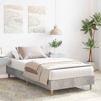 Giroletto senza Materasso Grigio Cemento 75x190 cm Truciolato | homemem39