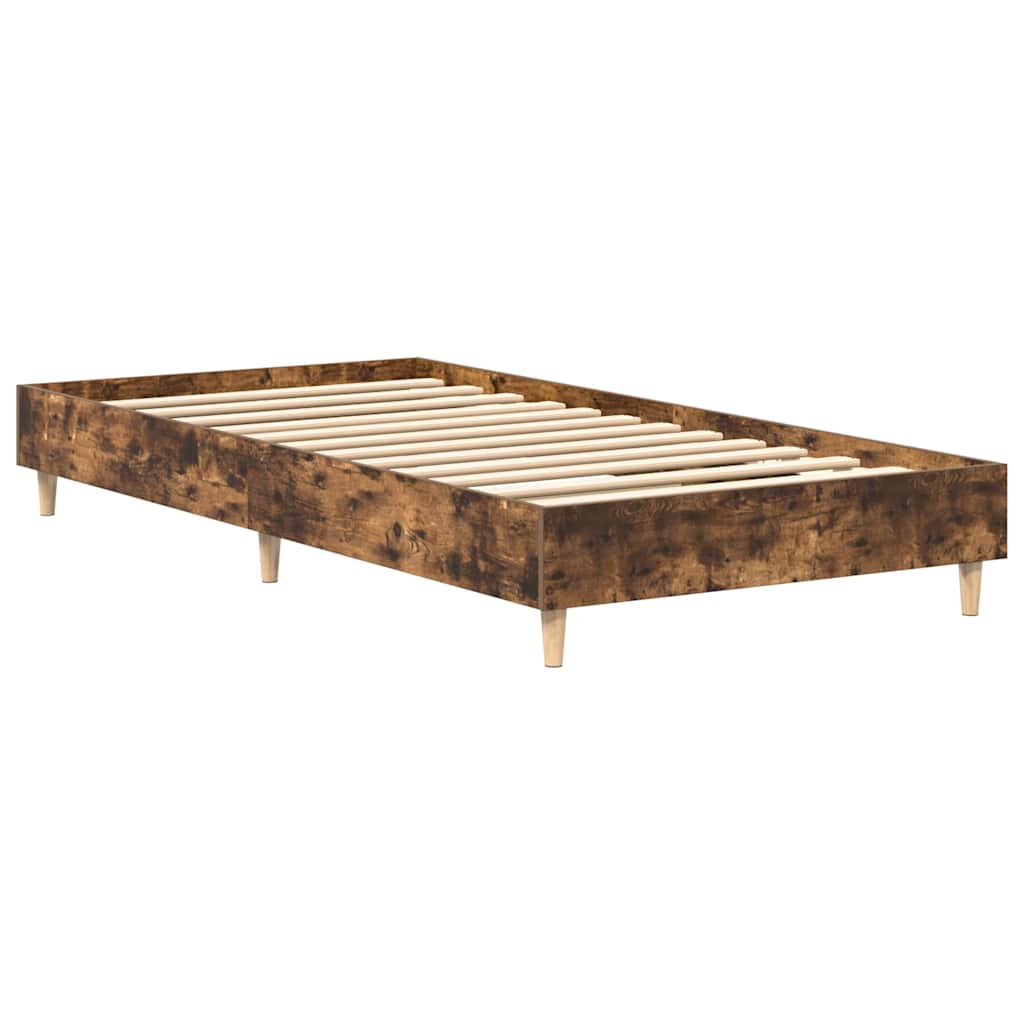 Giroletto senza Materasso Rovere Fumo 75x190 cm in Truciolato | homemem39