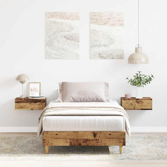 Giroletto senza Materasso Legno Antico 75x190 cm in Truciolato | homemem39