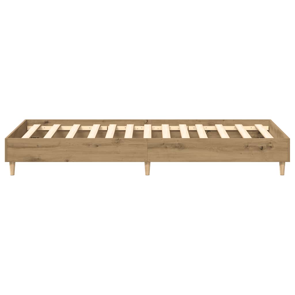 Giroletto senza Materasso Rovere Artigianale 75x190 cm