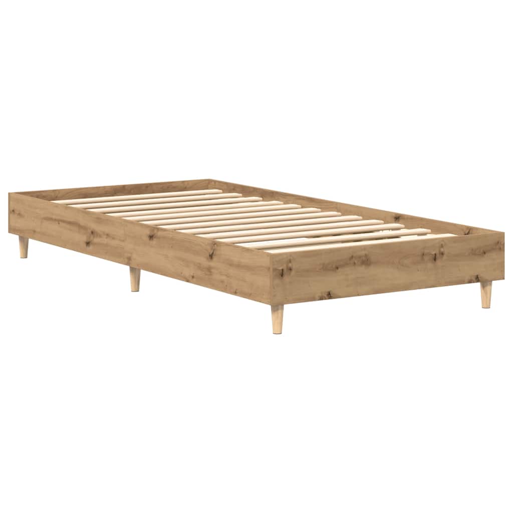 Giroletto senza Materasso Rovere Artigianale 75x190 cm | homemem39