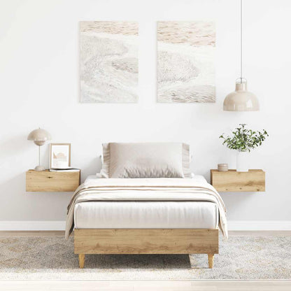 Giroletto senza Materasso Rovere Artigianale 75x190 cm | homemem39