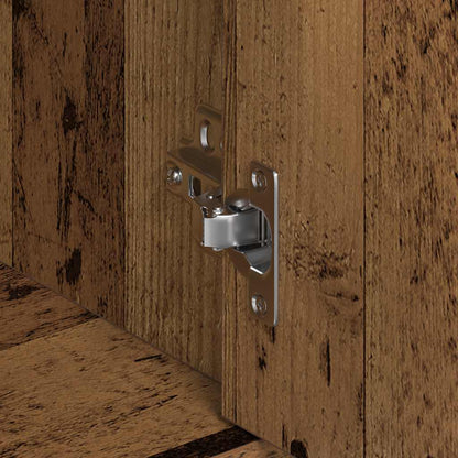 Credenza Legno Antico 88x30x70 cm in Legno Multistrato - homemem39