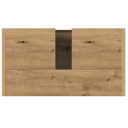 Mobile Lavabo Bagno Rovere Artigianale Legno Multistrato | homemem39