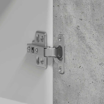 Pensile da Cucina Grigio Cemento 60x31x60 cm Legno Multistrato | homemem39