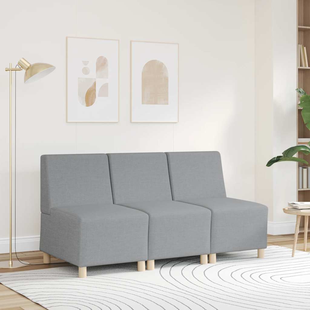 Divano componibile senza braccioli 55 cm