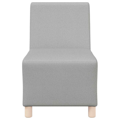 Divano componibile senza braccioli grigio nuvola 55 cm in tessuto | homemem39