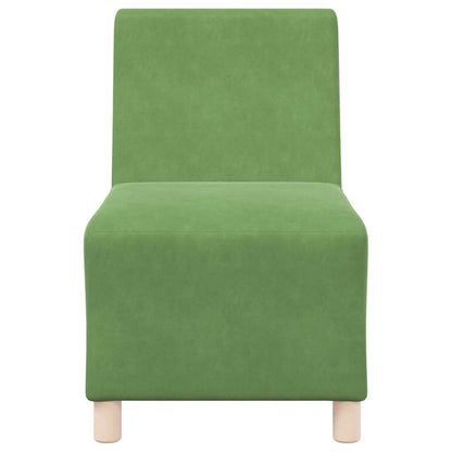 Divano Sedia Verde Chiaro 55 cm Velluto