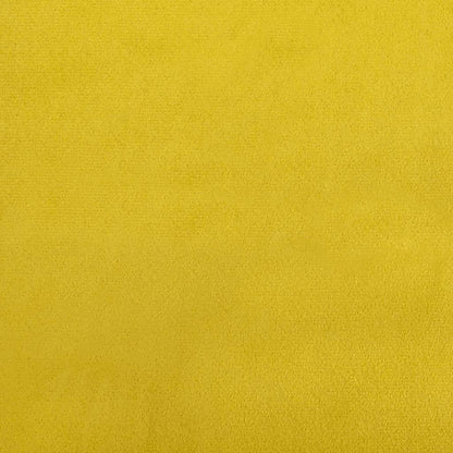 Divano Sedia senza Braccioli Giallo 55 cm Velluto - homemem39