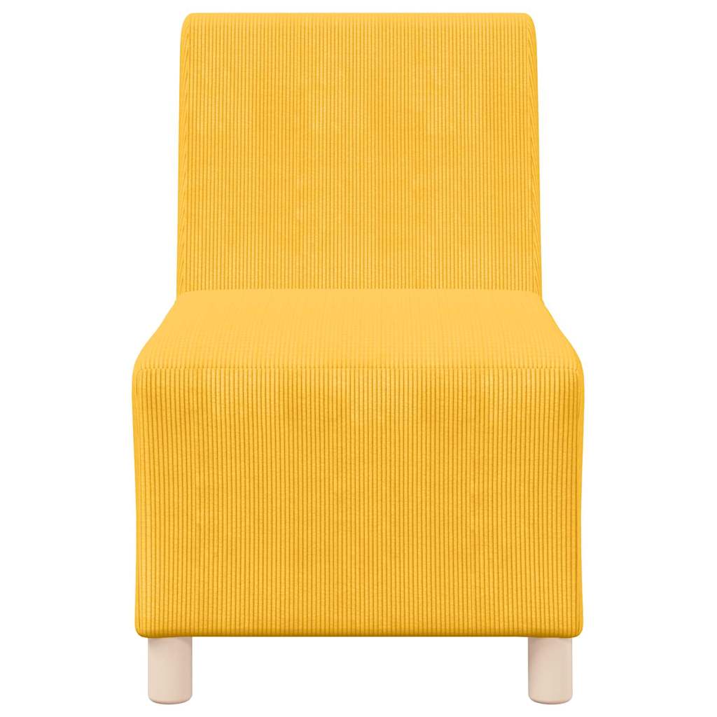 | Unità di Divano Modulare Senza Braccioli | Giallo chiaro - homemem39