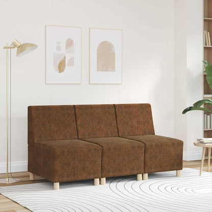 | Poltrona Sofa | con cuscino Marrone 55 x 74 x 82 cm - homemem39