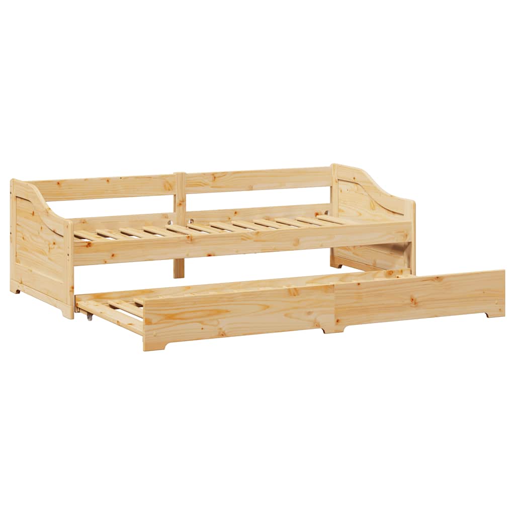 Lettino con Rotelle senza Materasso IRUN 90x200 cm | homemem39