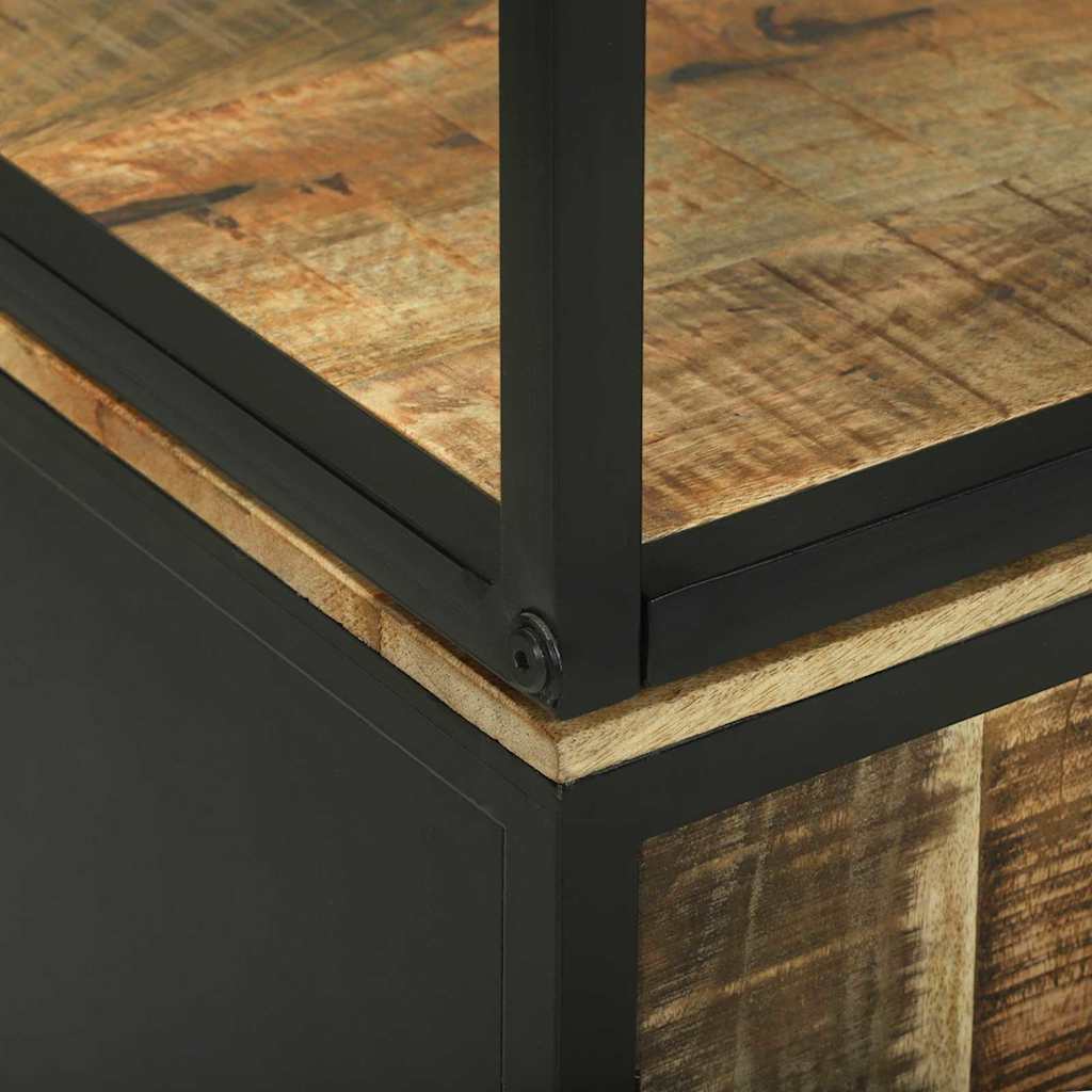 Credenza Marrone 70 x 35 x 180 cm Legno massello di mango - homemem39