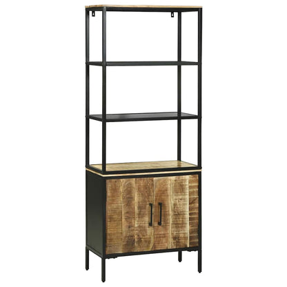 Credenza Marrone 70 x 35 x 180 cm Legno massello di mango - homemem39