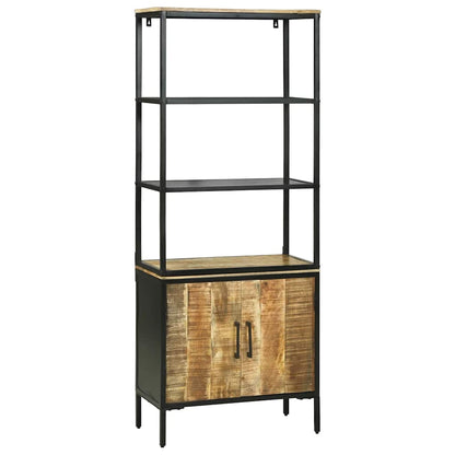 Credenza Marrone 70 x 35 x 180 cm Legno massello di mango - homemem39