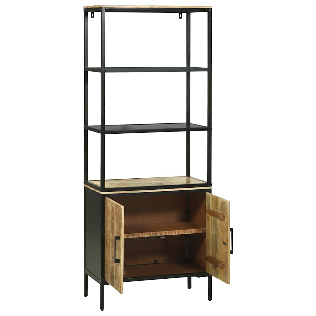 Credenza Marrone 70 x 35 x 180 cm Legno massello di mango - homemem39