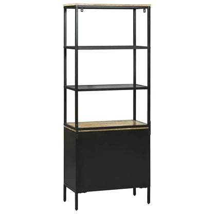 Credenza Marrone 70 x 35 x 180 cm Legno massello di mango - homemem39