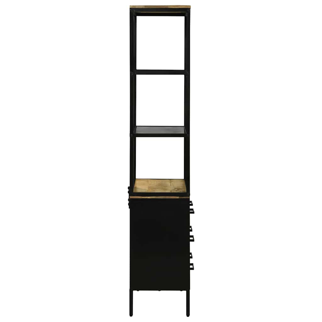 Credenza Marrone 70 x 35 x 180 cm Legno massello di mango - homemem39