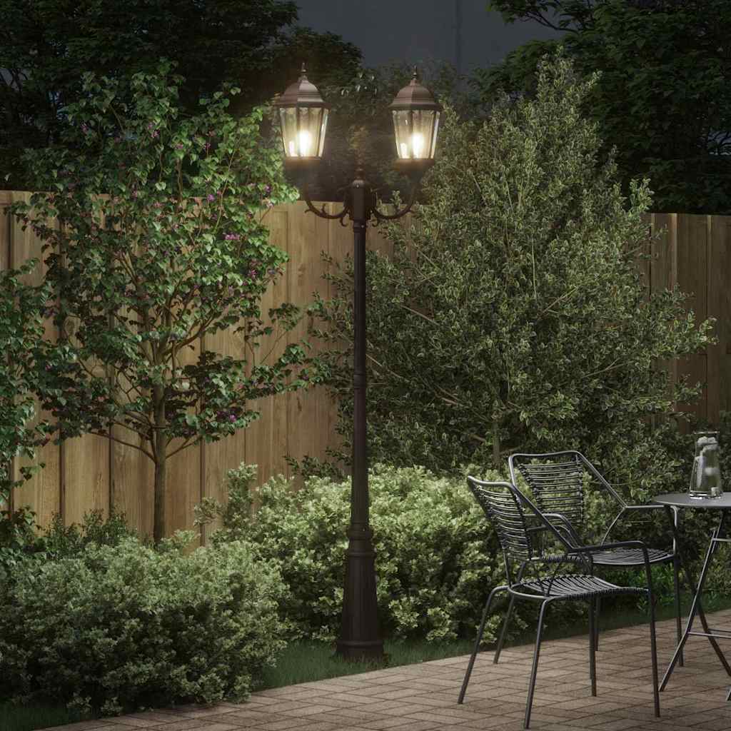 Luce da Giardino Bronzo 235 cm Alluminio