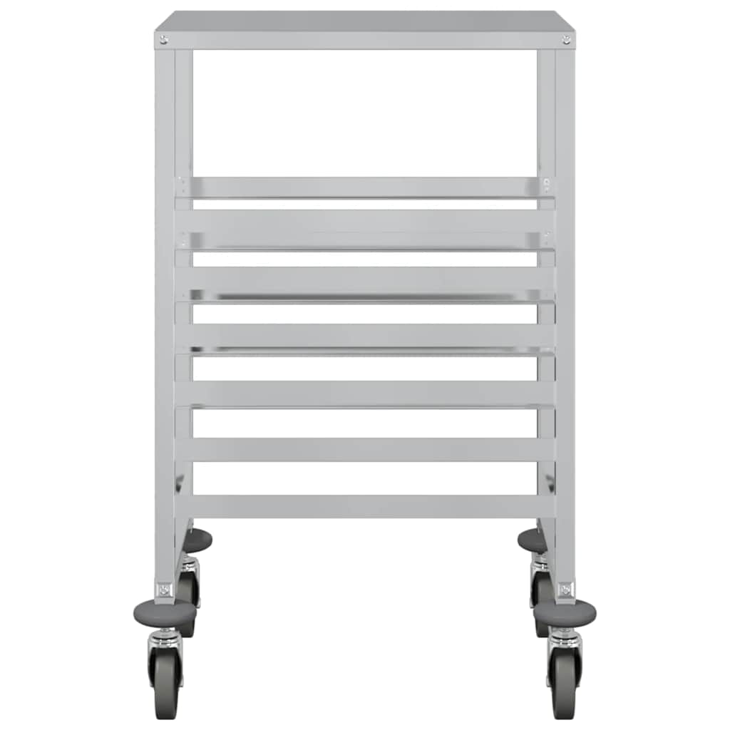 Carrello Portateglie con 6 GN Contenitori 39x55x87 cm - homemem39