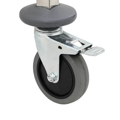 Carrello Portateglie con 6 GN Contenitori 39x55x87 cm - homemem39