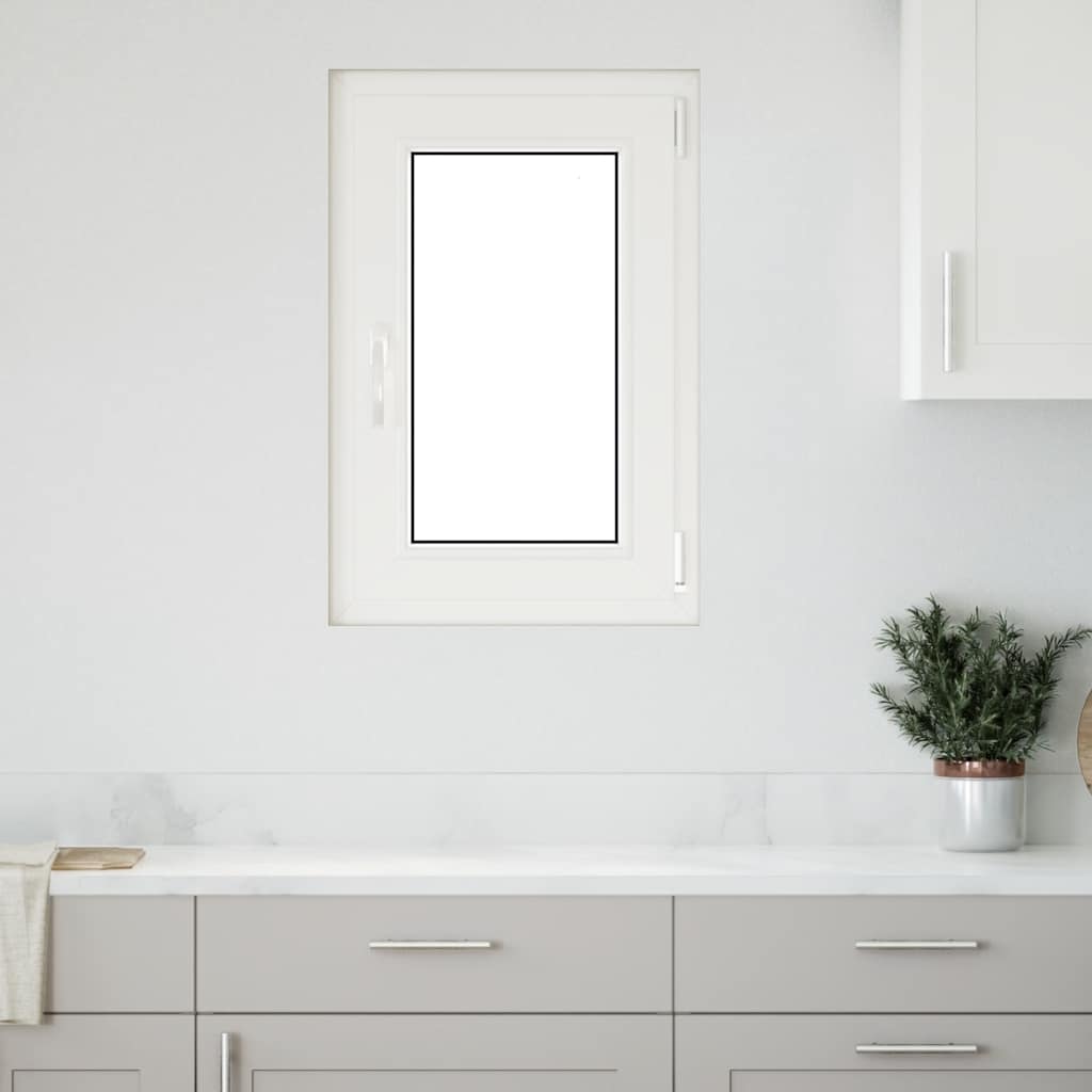 Finestra da cantina "RISOR" 50x75 cm anta ribalta DIN destra bianca