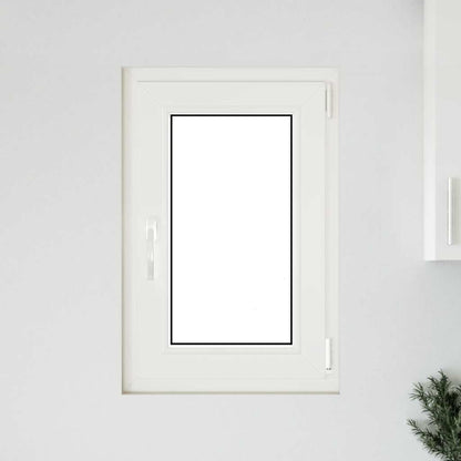 Finestra da cantina "RISOR" 50x75 cm anta ribalta DIN sinistra bianca