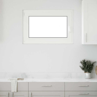 Finestra da cantina "RISOR" 90x50 cm anta ribalta DIN sinistra bianca - homemem39