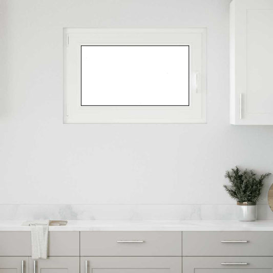 Finestra da cantina "RISOR" 90x50 cm anta ribalta DIN sinistra bianca - homemem39