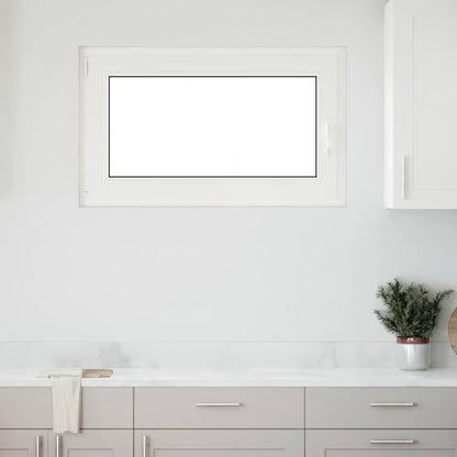 Finestra da cantina "RISOR" 100x70 cm anta ribalta DIN sinistra bianca - homemem39