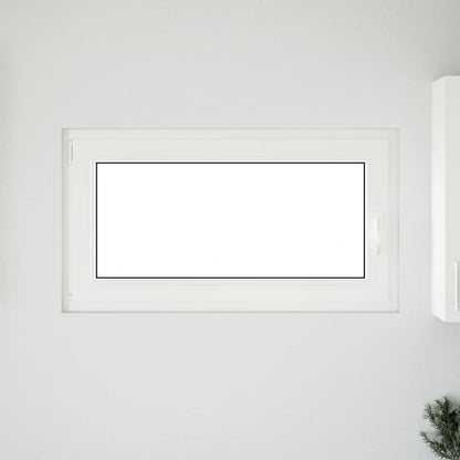 Finestra Seminterrato RISOR 110x50 cm Anta Ribalta DIN Sinistra - homemem39
