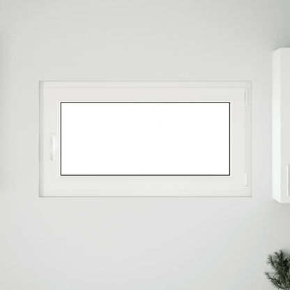 Finestra da cantina "RISOR" 110x70 cm Anta-ribalta DIN Destra Bianca - homemem39