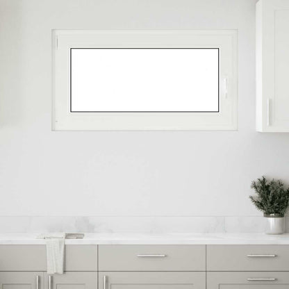 Finestra da cantina "RISOR" 110x70 cm anta ribalta DIN sinistra bianca