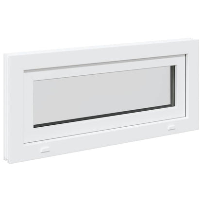 Finestra Seminterrato RISOR 90x40 cm Tilt 2 Vetri Bianco