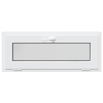 Finestra Seminterrato RISOR 100x40 cm Tilt 2 Vetri Bianco