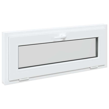 Finestra Seminterrato RISOR 110x40 cm Tilt 2 Vetri Bianco