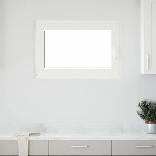 Finestra da cantina "RISOR" 90x50 cm anta ribalta DIN sinistra bianca - homemem39