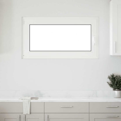 Finestra da cantina "RISOR" 110x70 cm anta ribalta DIN sinistra bianca - homemem39