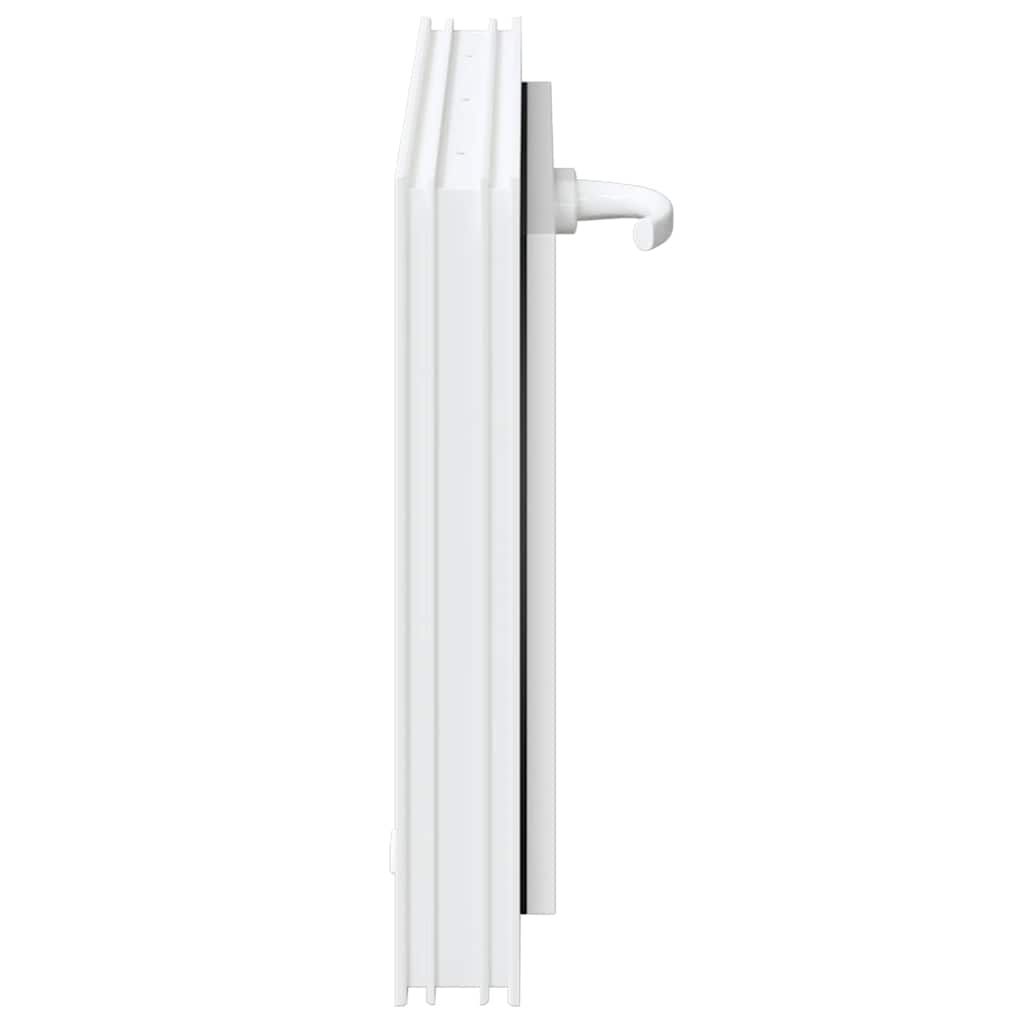 Finestra Seminterrato RISOR 60x40 cm Tilt 3 Vetri Bianco